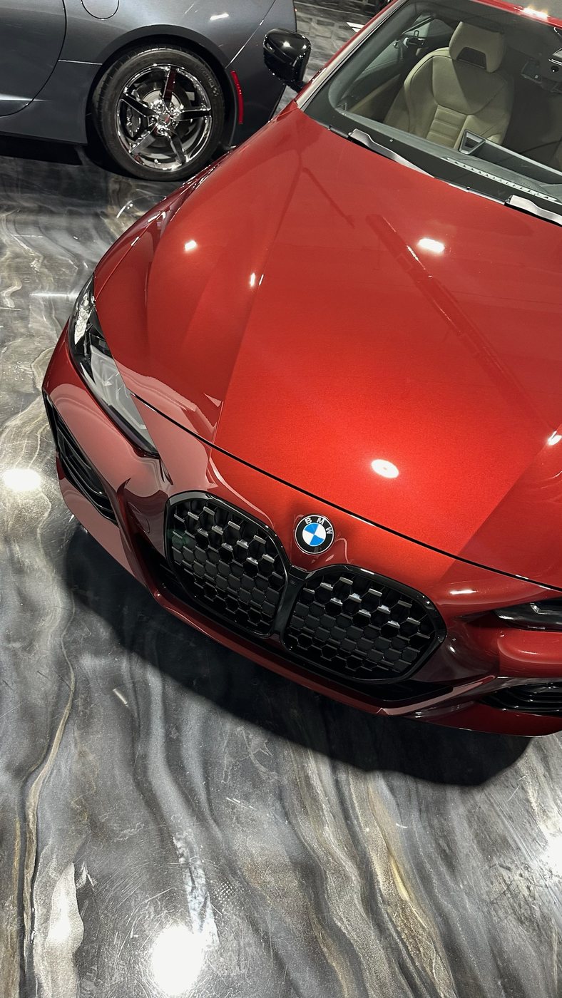 BMW 4-Series - Red protected at Elite Premium Detailing