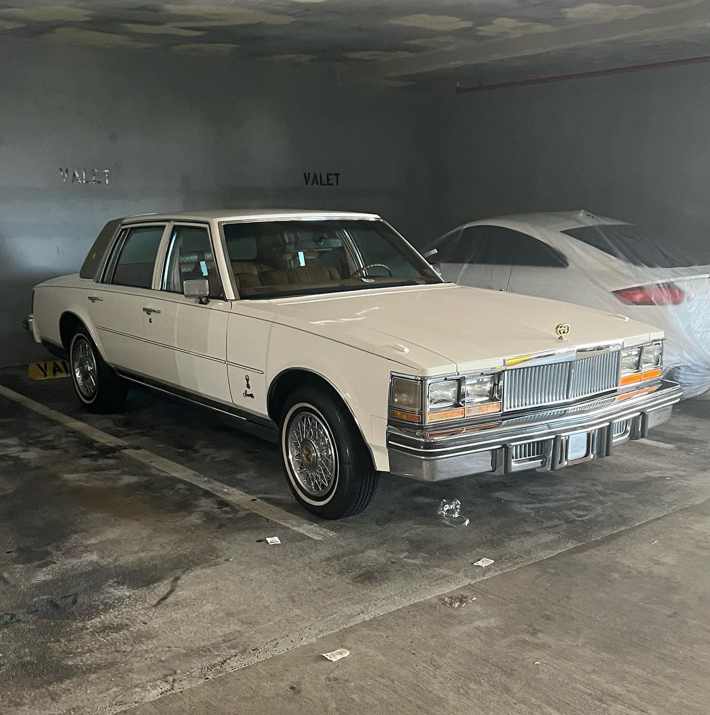 Cadillac Seville Gucci Edition - White protected at Elite Premium Detailing