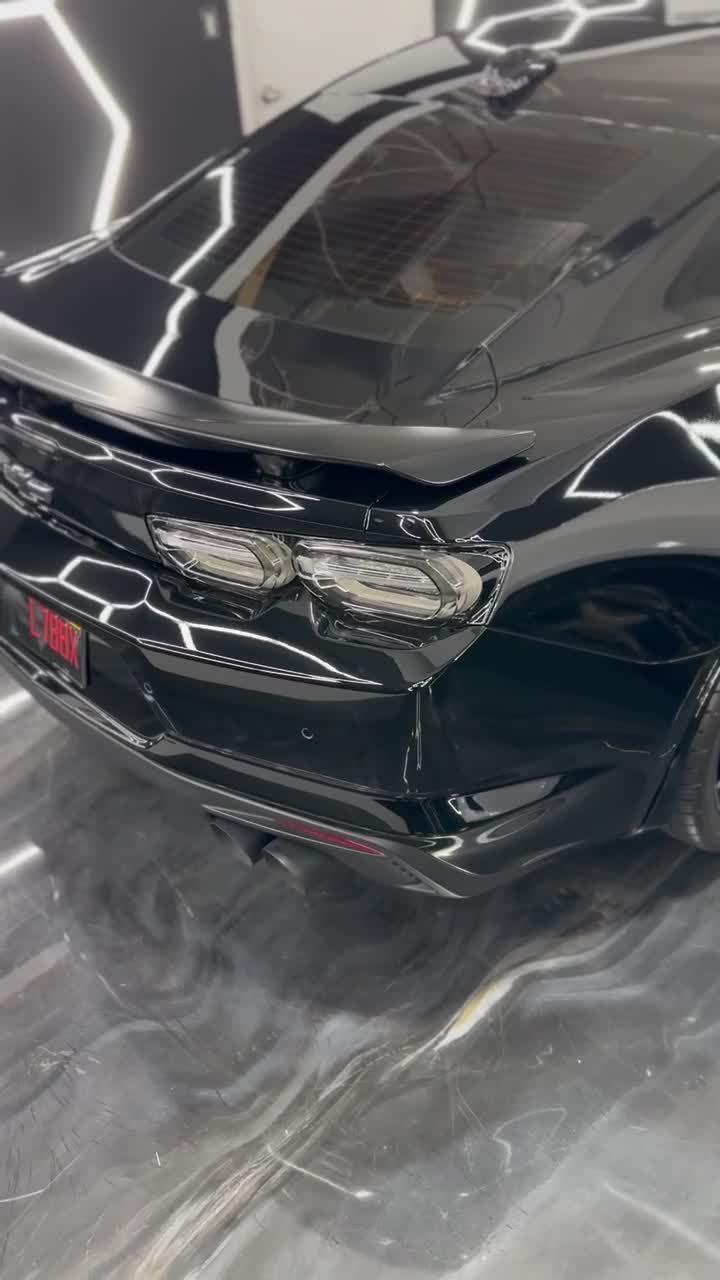 Chevrolet Camaro - Black protected at Elite Premium Detailing