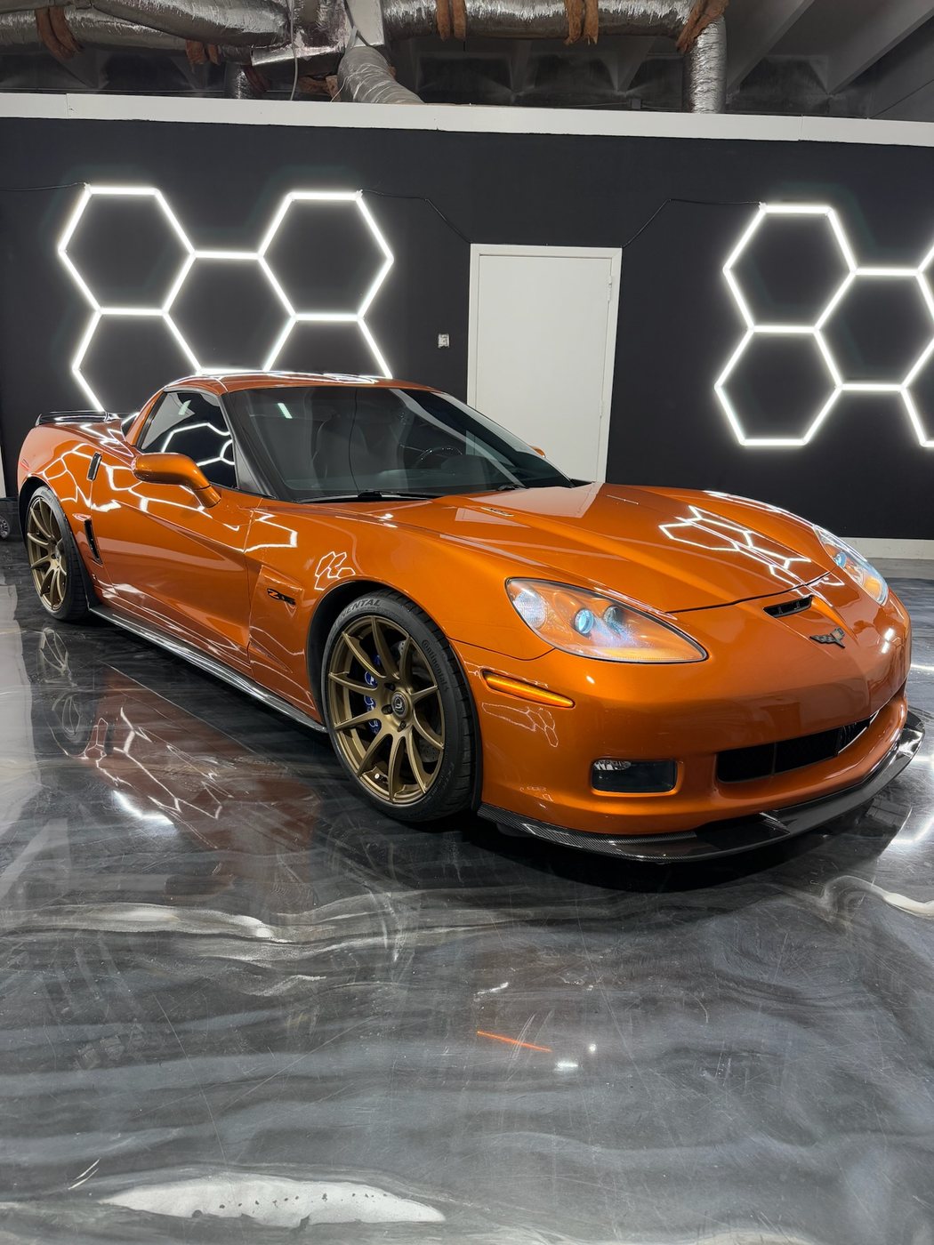 Chevrolet Corvette C6 - Orange protected at Elite Premium Detailing