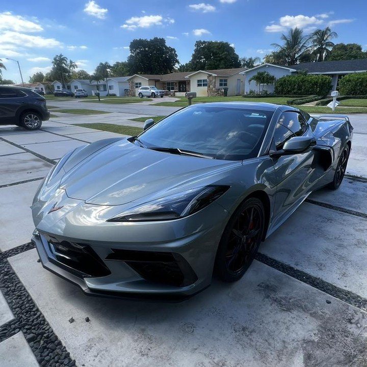 Chevrolet Corvette C8 - Hypersonic Gray protected at Elite Premium Detailing