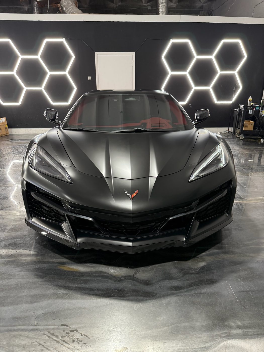 Chevrolet Corvette C8 Z06 - Black protected at Elite Premium Detailing