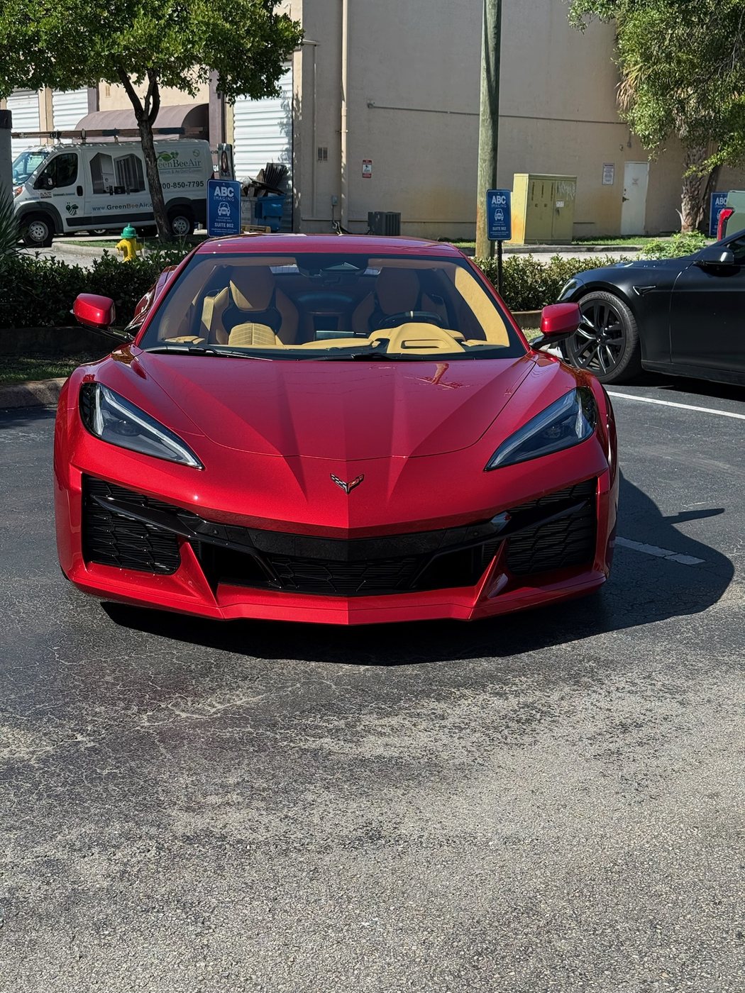 Chevrolet Corvette C8 Z06 - Red protected at Elite Premium Detailing