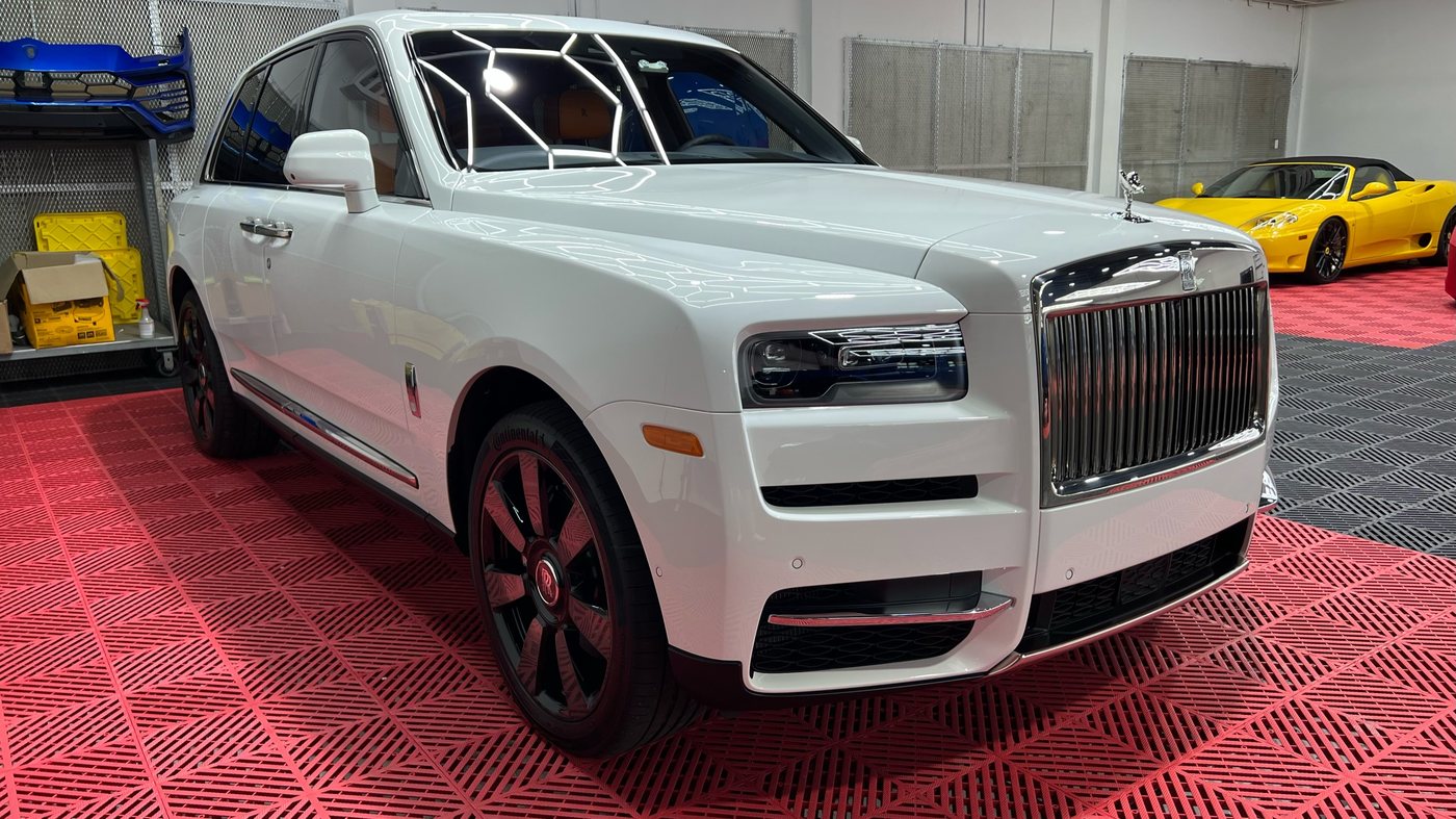 Rolls-Royce Cullinan - White protected at Elite Premium Detailing