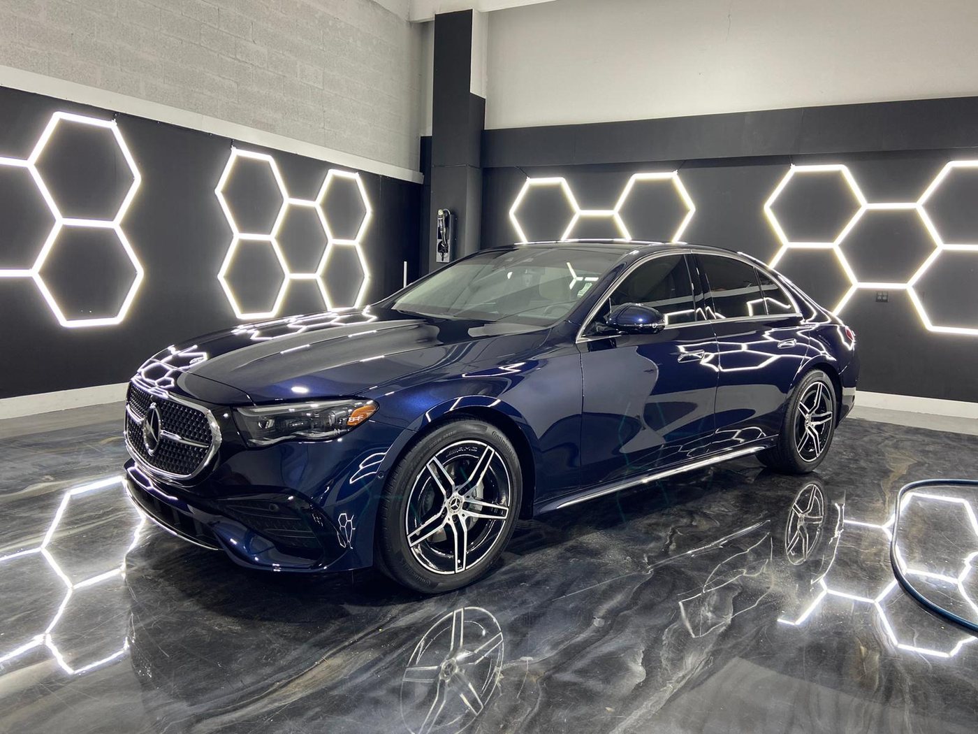 Mercedes-Benz E-Class - Dark Blue protected at Elite Premium Detailing