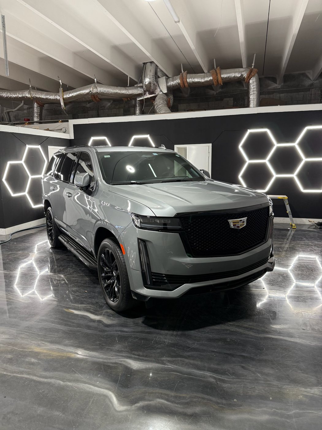 Cadillac Escalade - Silver protected at Elite Premium Detailing