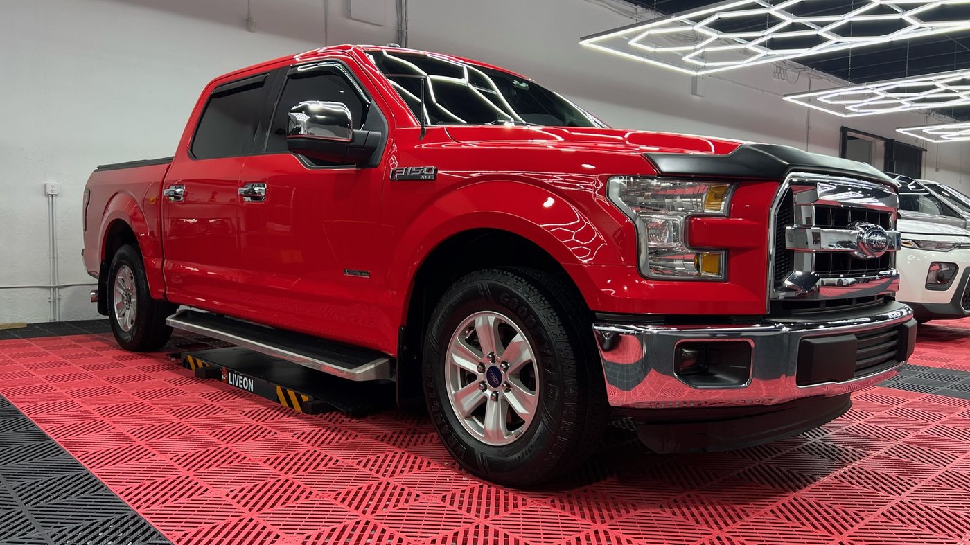Ford F-150 - Red protected at Elite Premium Detailing