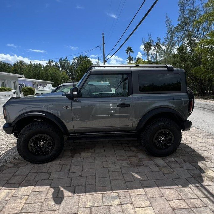 Ford Bronco - Dark Gray protected at Elite Premium Detailing
