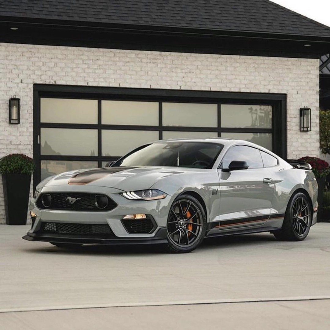 Ford Mustang Mach 1 - Gray protected at Elite Premium Detailing