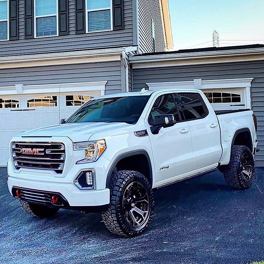 GMC Sierra AT4 - White protected at Elite Premium Detailing