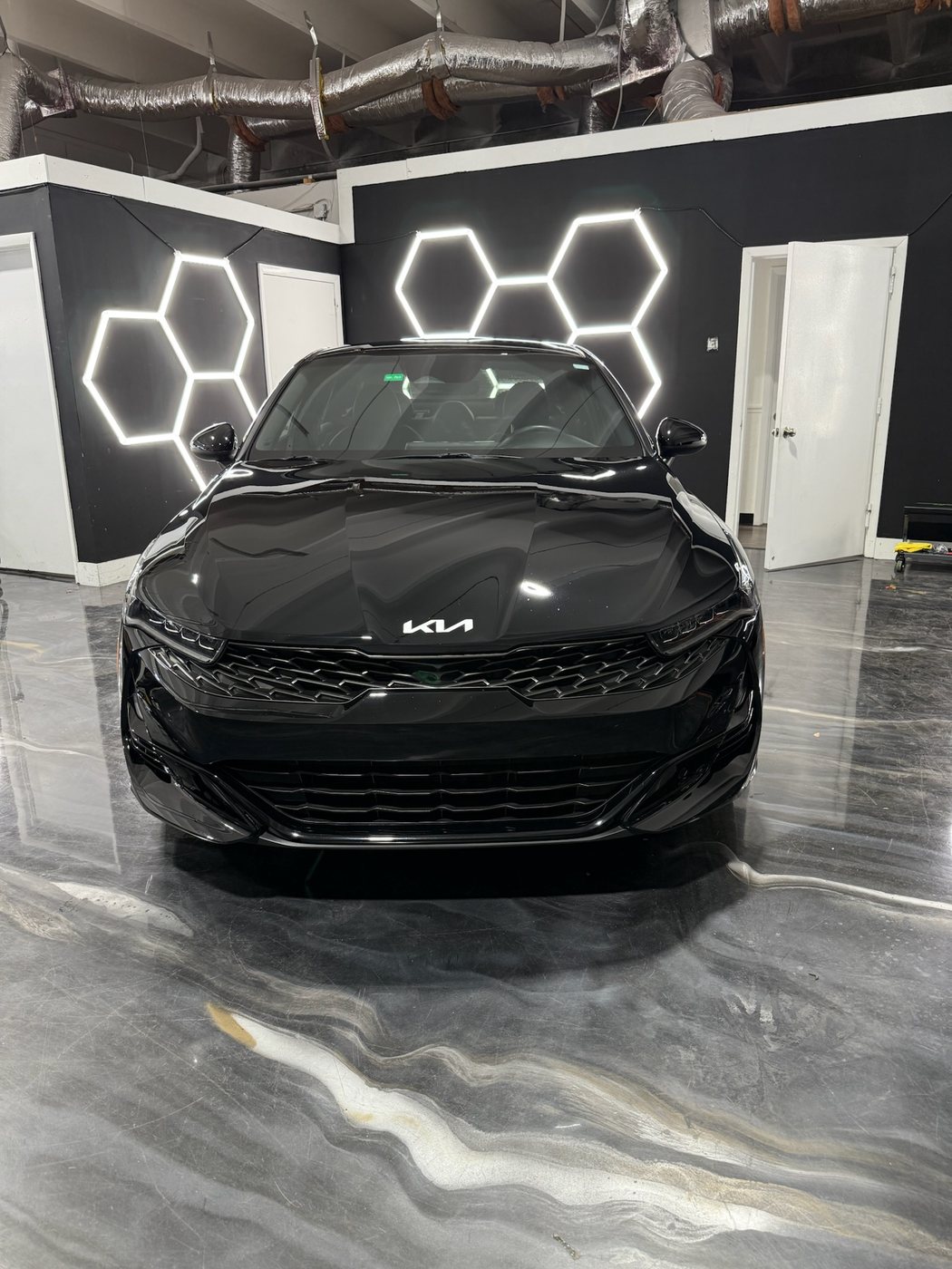 Kia K5 - Black protected at Elite Premium Detailing