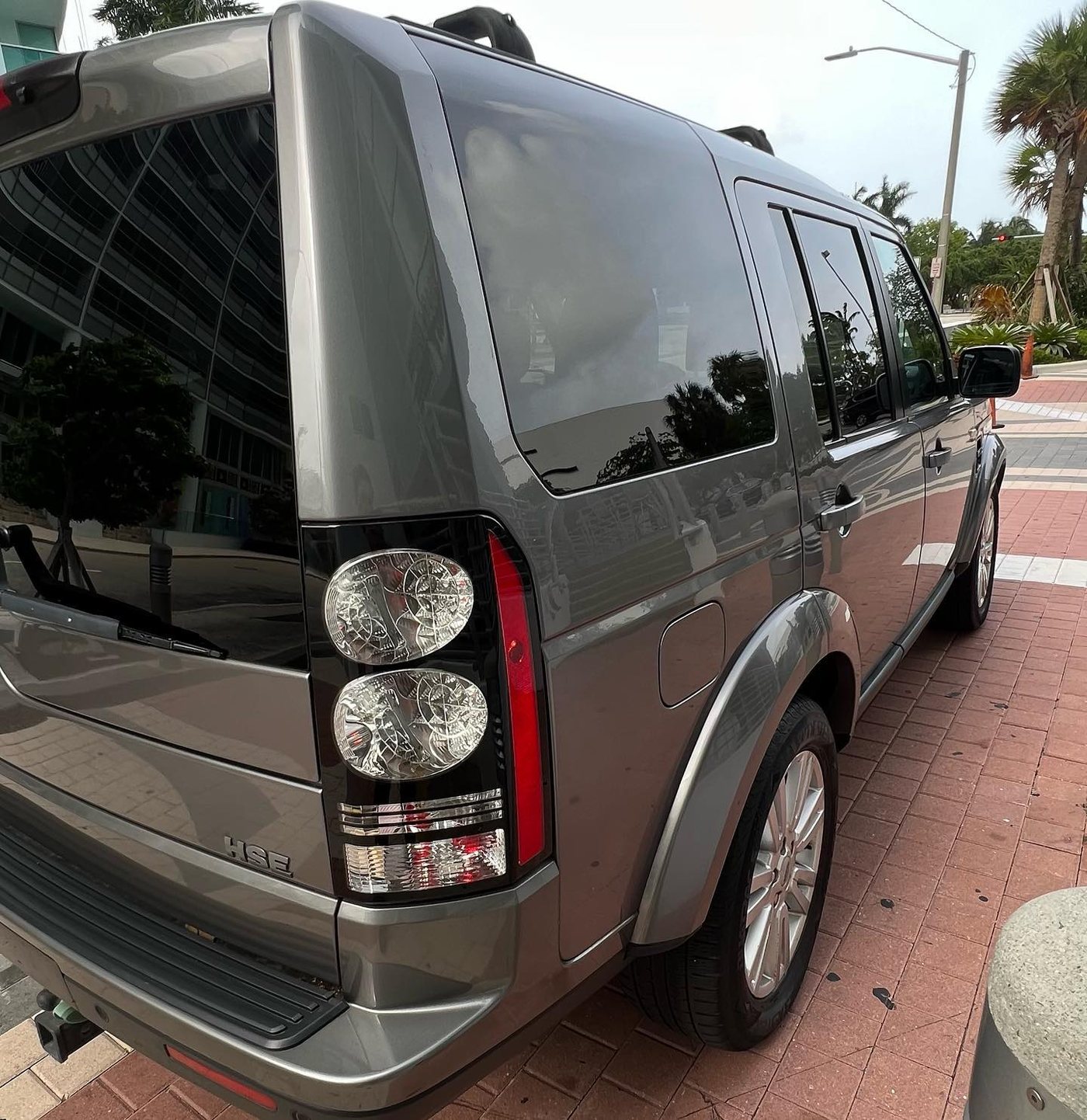 Land Rover LR4 - Gray protected at Elite Premium Detailing