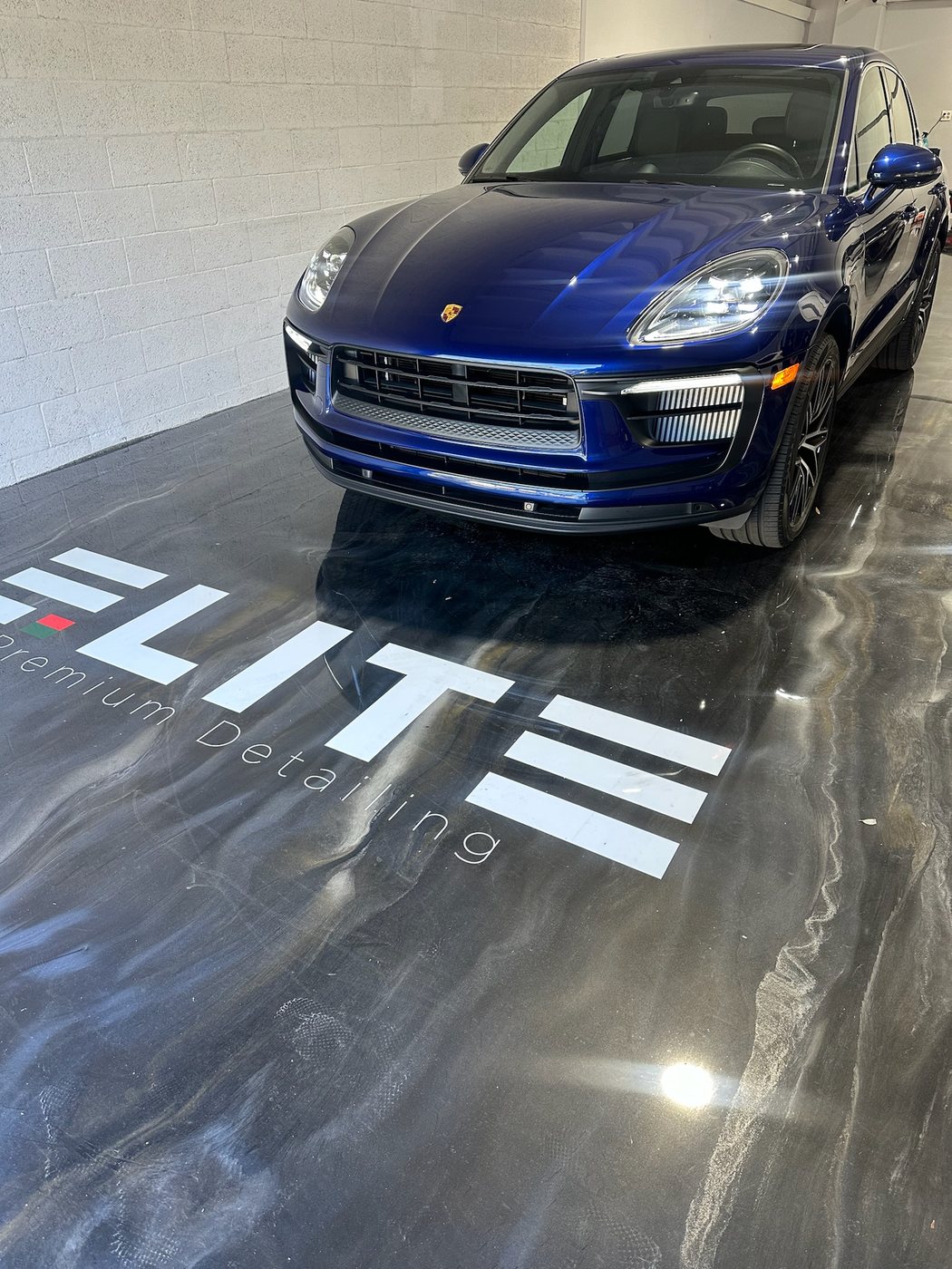 Porsche Macan - Blue protected at Elite Premium Detailing