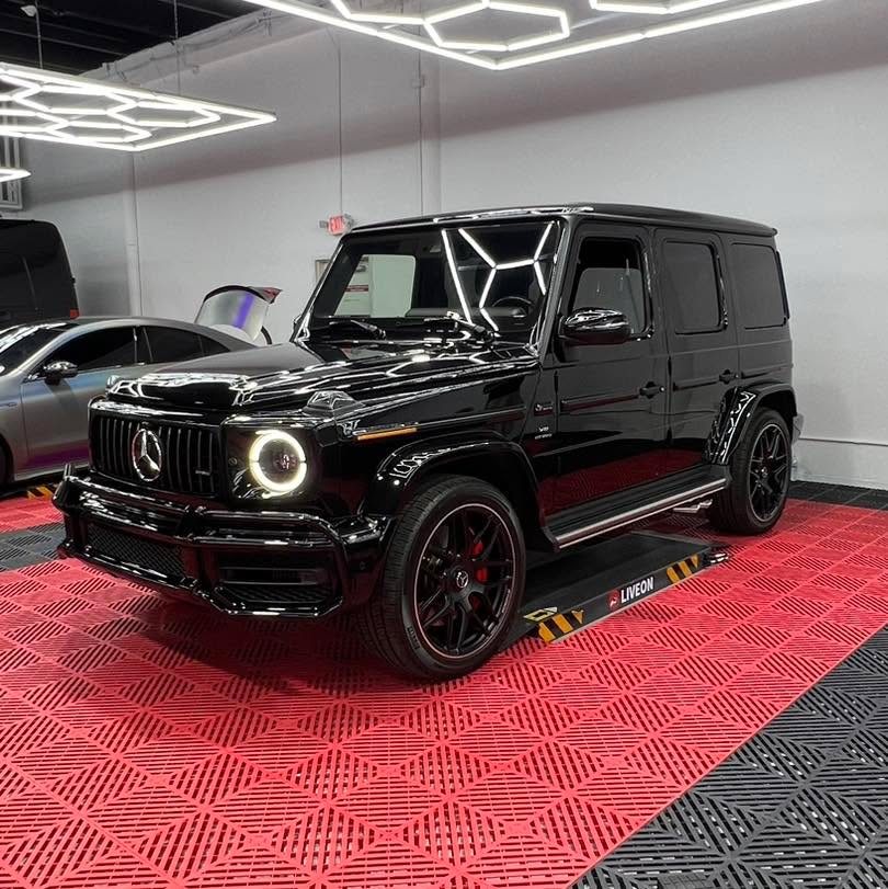 Mercedes-AMG G63 - Black (Red Calipers) protected at Elite Premium Detailing