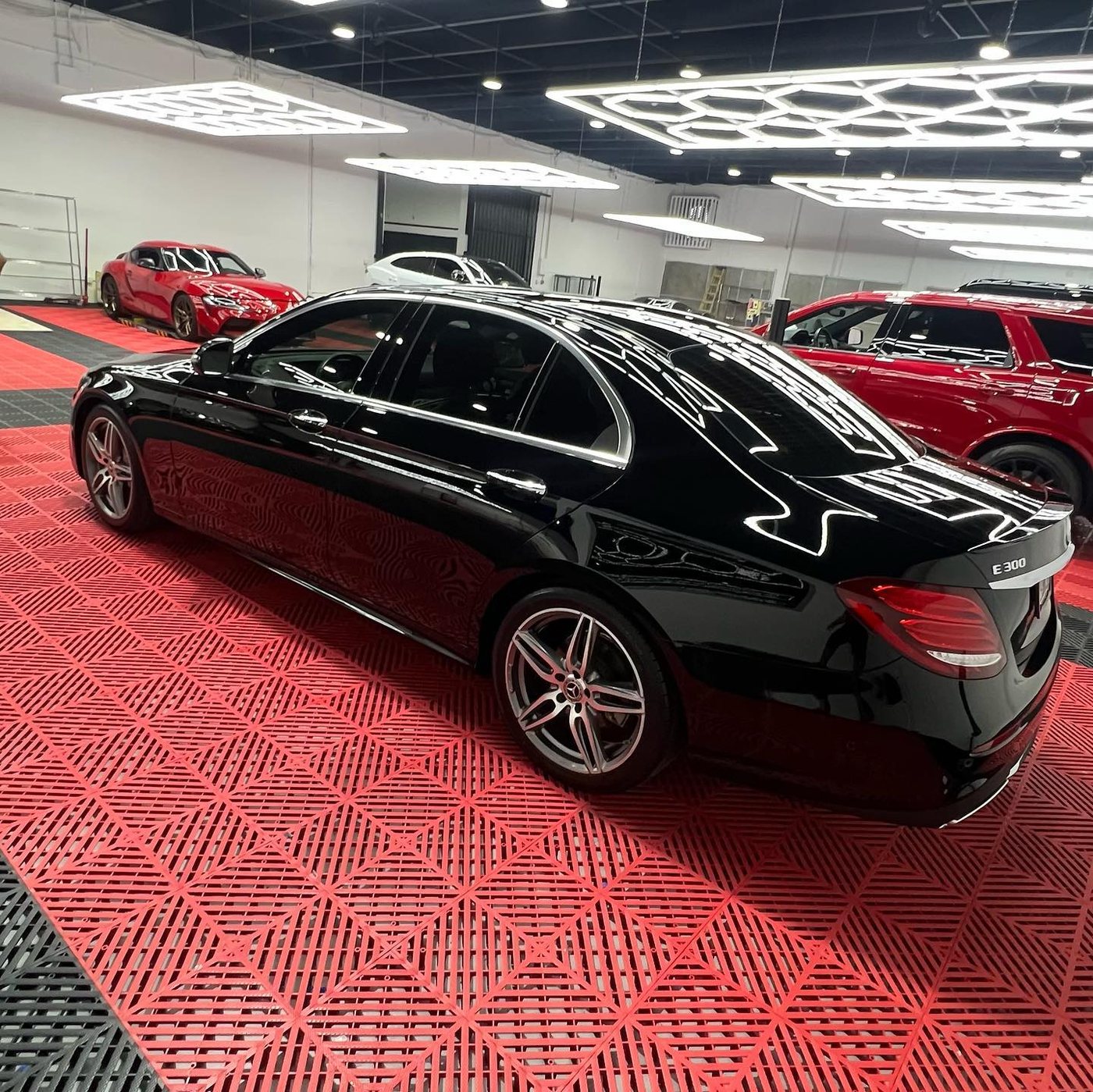 Mercedes-Benz E-Class - Black (E300) protected at Elite Premium Detailing