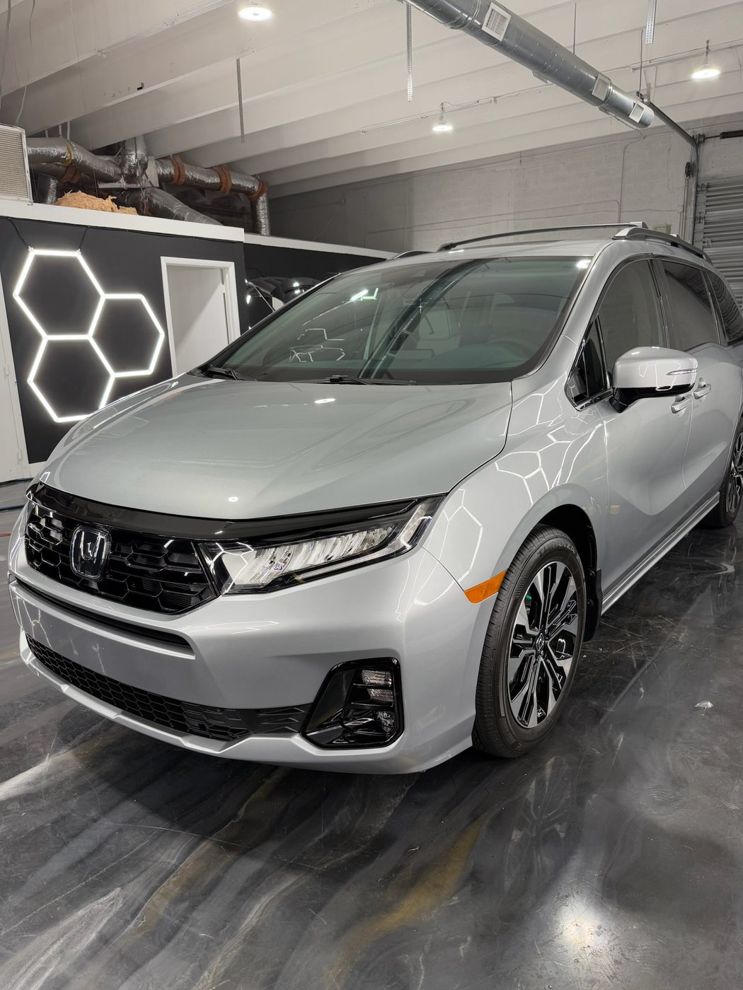 Honda Odyssey - Silver protected at Elite Premium Detailing