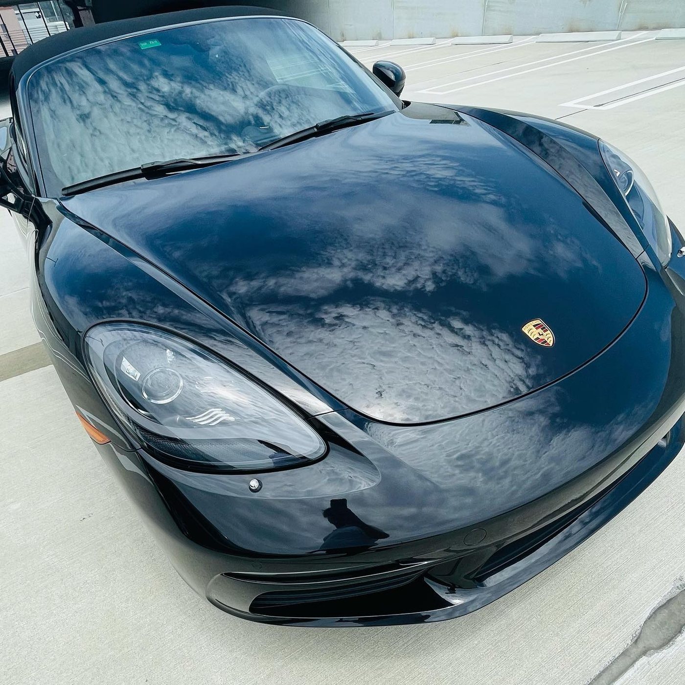 Porsche 718 - Black protected at Elite Premium Detailing