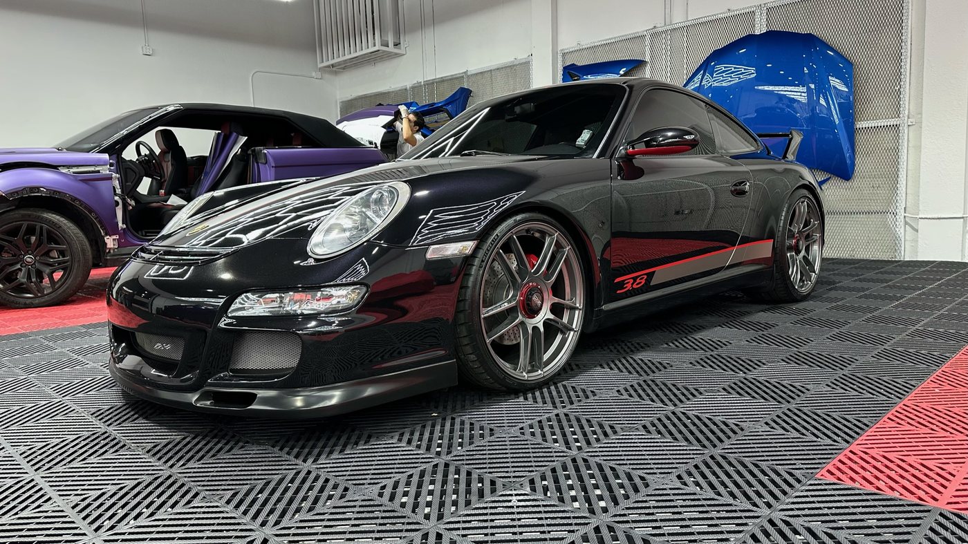 Porsche 911 GT3 - Black protected at Elite Premium Detailing
