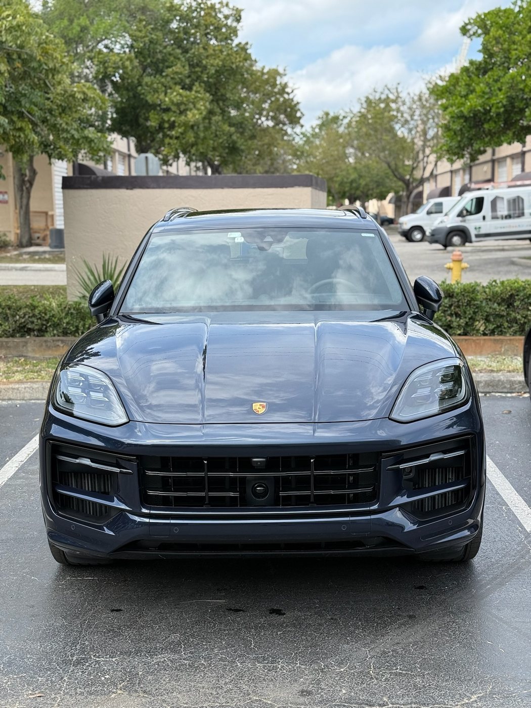 Porsche Cayenne Coupe - Blue-Gray protected at Elite Premium Detailing