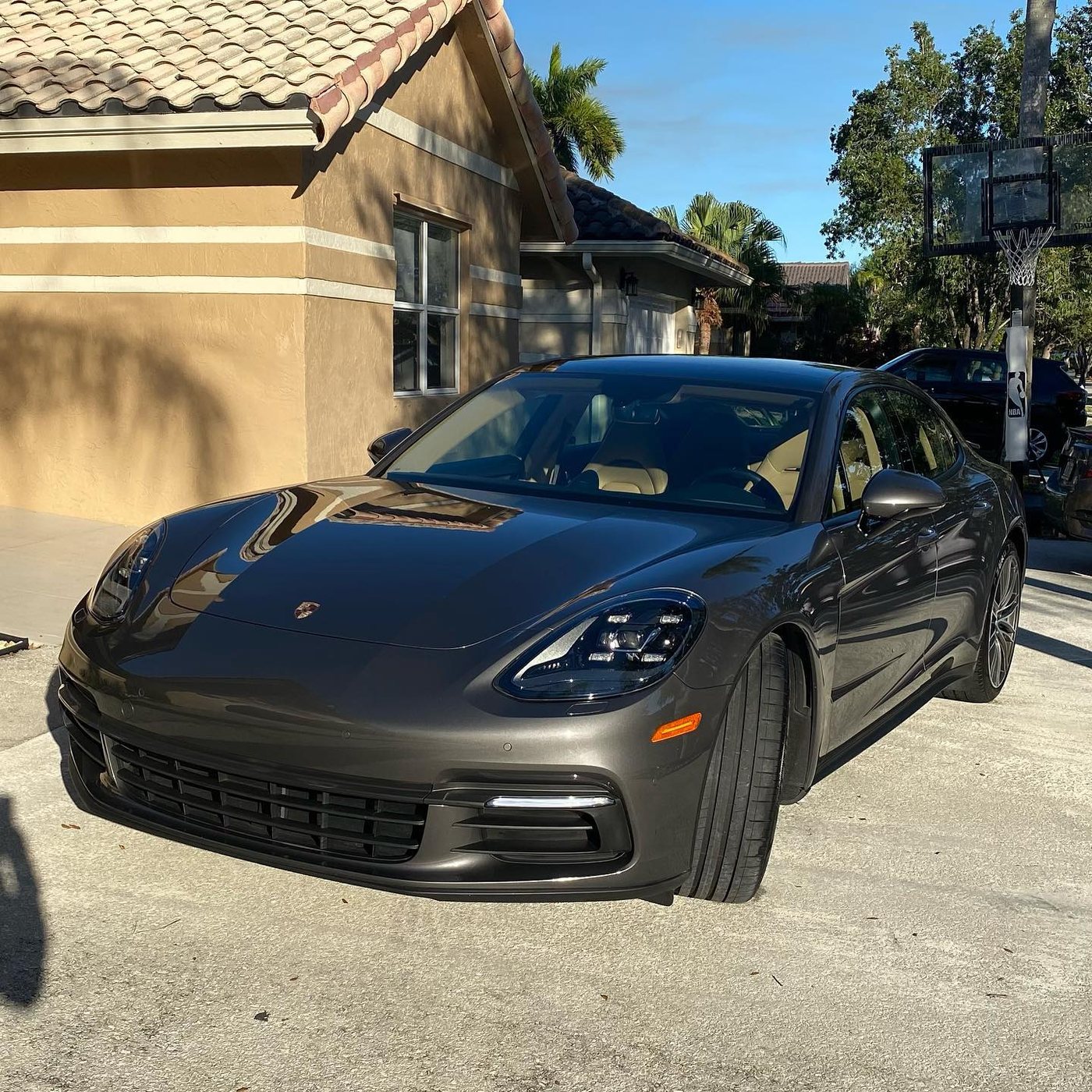 Porsche Panamera - Agate Grey protected at Elite Premium Detailing