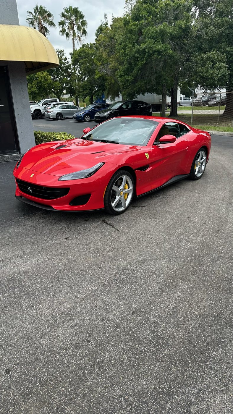 Ferrari Portofino - Red protected at Elite Premium Detailing