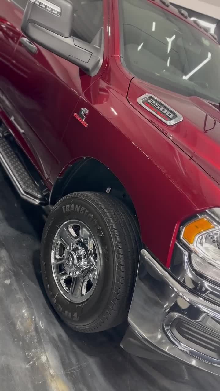Ram Truck - Red protected at Elite Premium Detailing