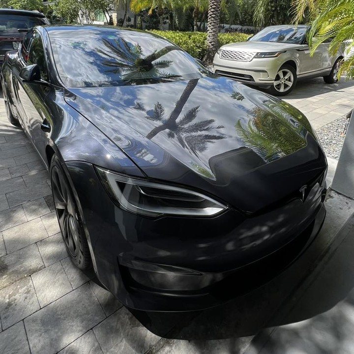 Tesla Model S - Gray protected at Elite Premium Detailing