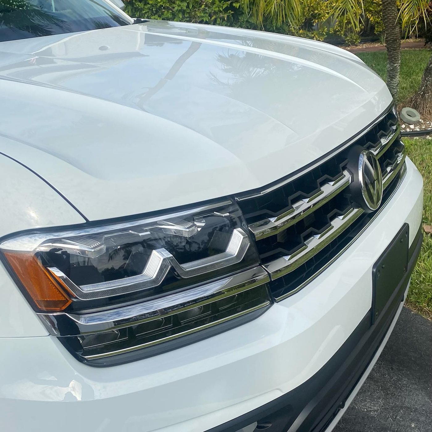 Volkswagen Atlas - White protected at Elite Premium Detailing