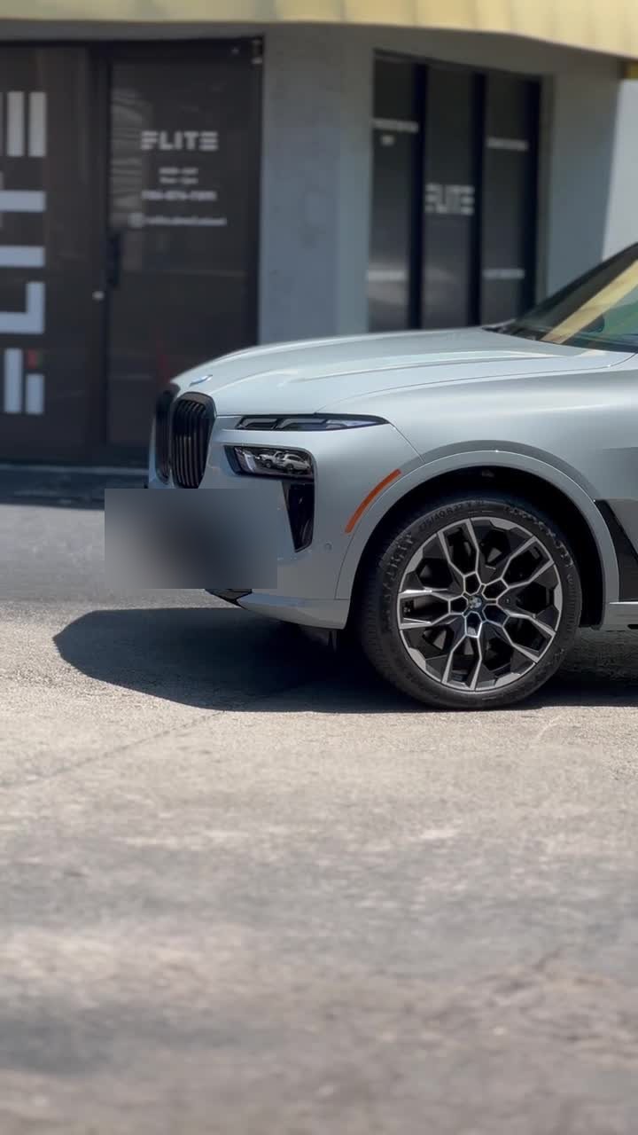BMW X7 - Light Gray protected at Elite Premium Detailing