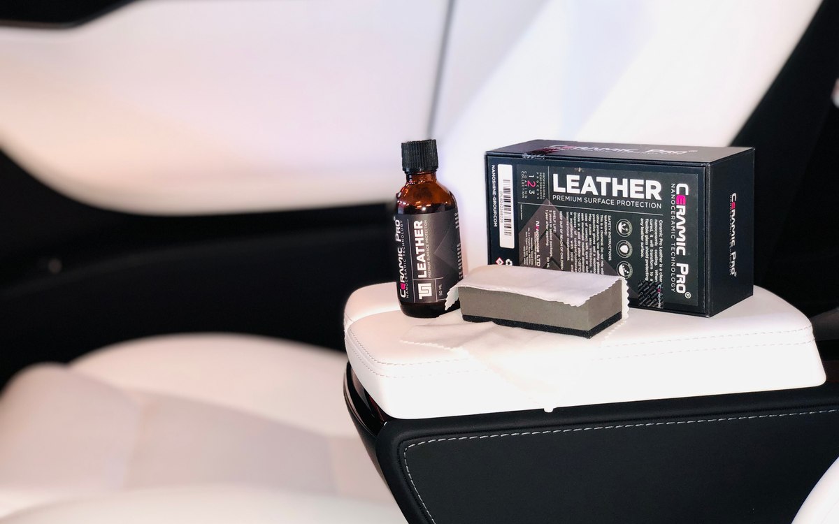 Ceramic Pro Leather interior coating